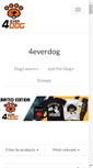 Mobile Screenshot of 4everdog.com